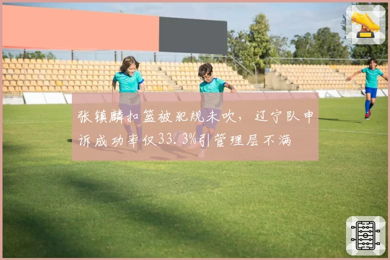 张镇麟扣篮被犯规未吹,辽宁队申诉成功率仅33.3%引管理层不满