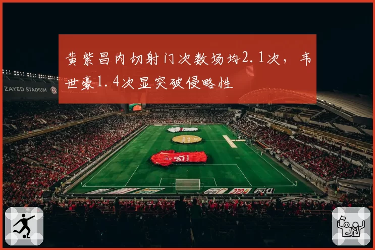 黄紫昌内切射门次数场均2.1次,韦世豪1.4次显突破侵略性