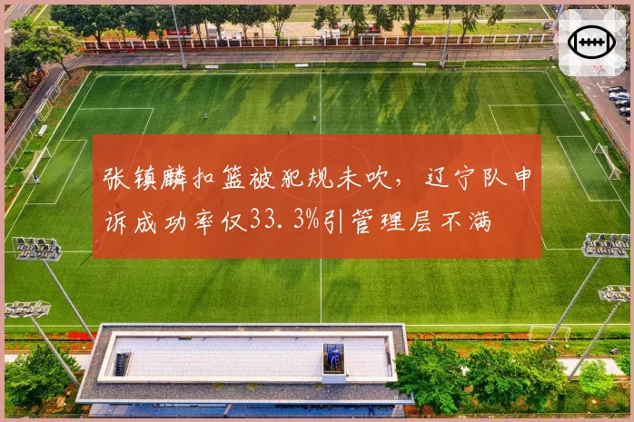 张镇麟扣篮被犯规未吹,辽宁队申诉成功率仅33.3%引管理层不满